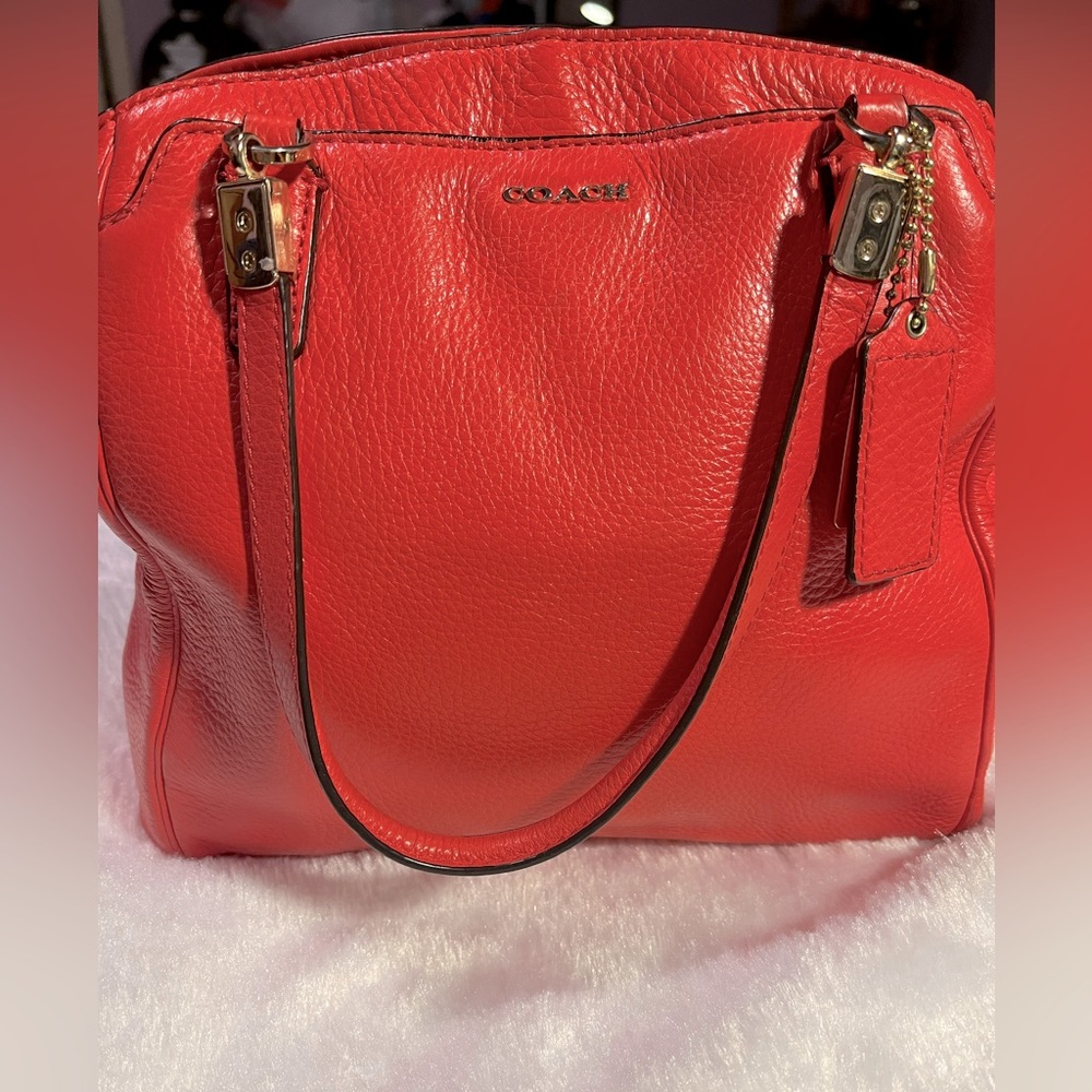Coach bag Coral pinkish-orange crossbody